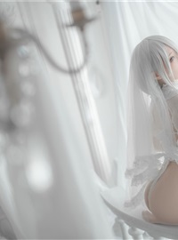 NO.134 2B White wedding dress(9)